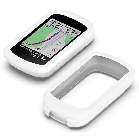 Garmin Edge Explore 2 Buz Gölü Yeşili Silikon Kılıf - 10