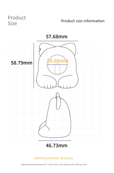 Manyetik Apple Watch Şarj Standı - Pembe Kedi Tabanlı - 10