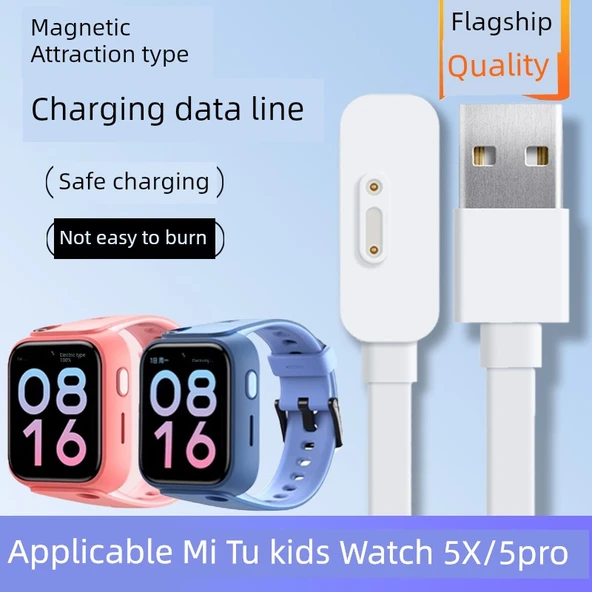 Mi Tu 5pro Beyaz Şarj Kablosu - Manyetik USB - 2