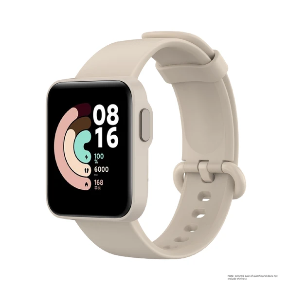 Redmi Mi Watch Lite Uyumlu Kordon - Fildişi Beyazı