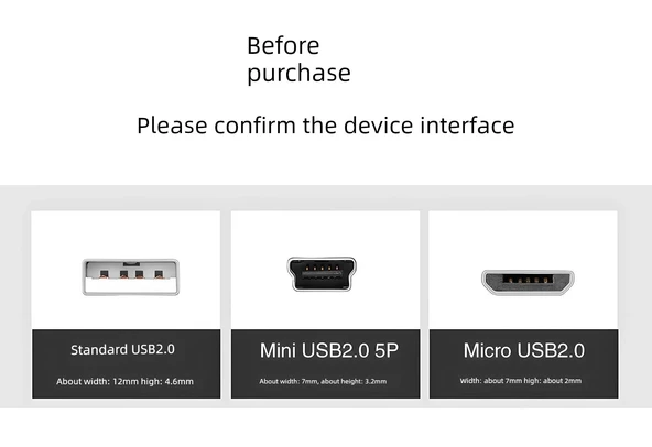 USB 2.0 Erkek - Dişi Dik Açılı Uzatma Kablosu - 100cm, USB Dişi Çift - USB Erkek Sol Bükümlü - 3