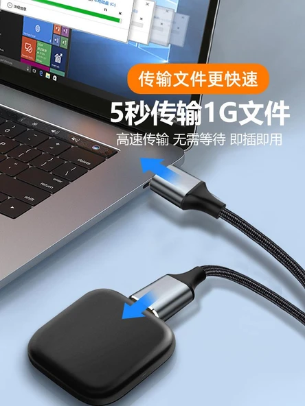 Çift Başlıklı USB 3.0 Örgülü Data Kablosu - 2m Altın Kaplama
