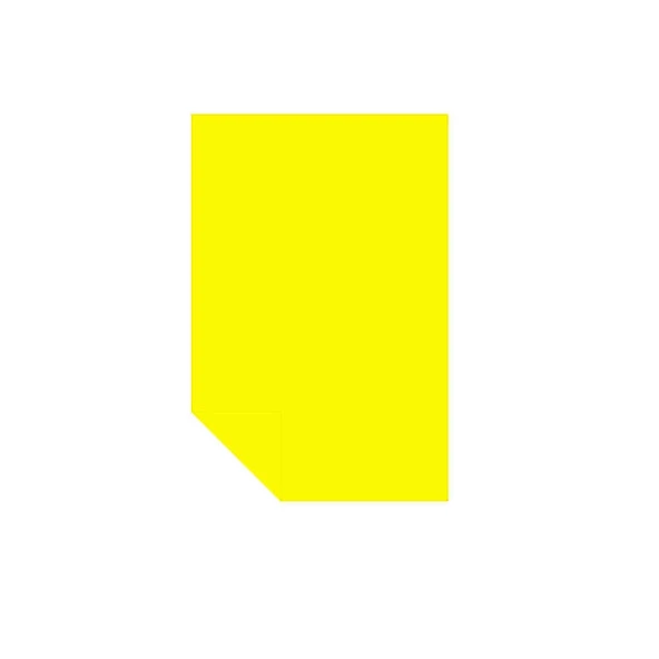 Alex Schoeller Kolej Fon Kartonu 25x35 cm No:53 Sarı 100'lü - Resim 2