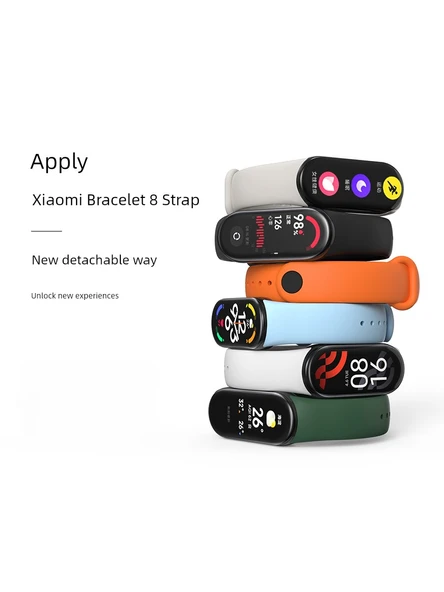 Xiaomi Mi Band 3/4/NF Uyumlu Sakura Pembesi Silikon Kordon - 3