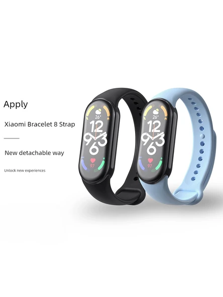 Xiaomi Mi Band 3/4/NF Uyumlu Sakura Pembesi Silikon Kordon - 2