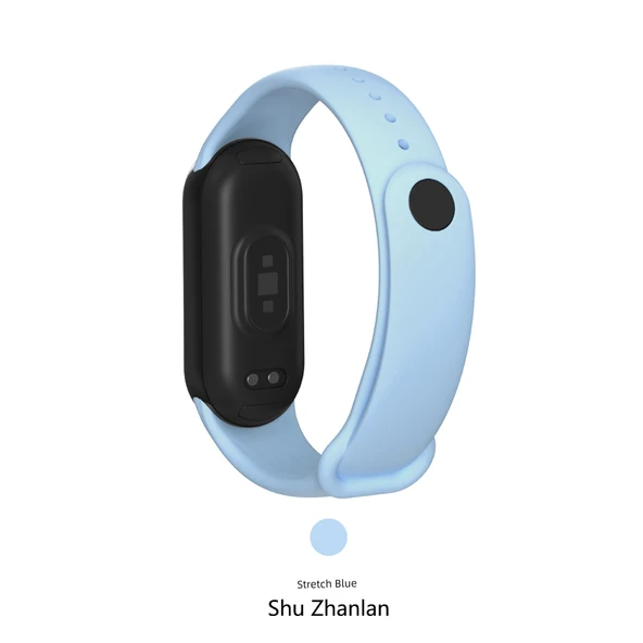 Xiaomi Mi Band 3/4/NF Uyumlu Buz Beyazı Silikon Kordon