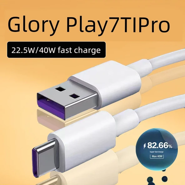 Honor Play7T Serisi 5A Hızlı Şarj Kablosu - 1 Metre