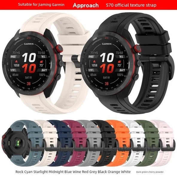 Garmin Approach S70 42mm Yıldız Işığı Zırhlı Kılıf - 8