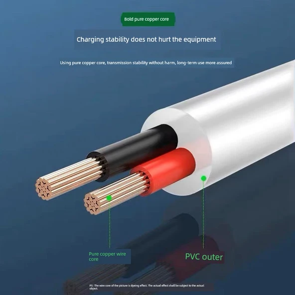 Elektrikli Diş Fırçası Şarj Kablosu ve Adaptörü - USB - 3.5mm Yuvarlak Giriş - 1 Metre - Beyaz - Resim 5