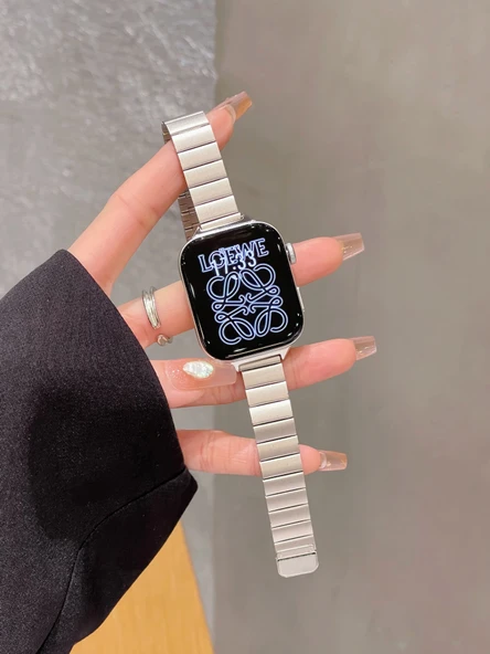 Huawei Fit Manyetik Metal Kordon - Yıldız Işığı