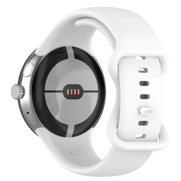 Google Pixel Watch 3 41mm Beyaz Silikon Kordon