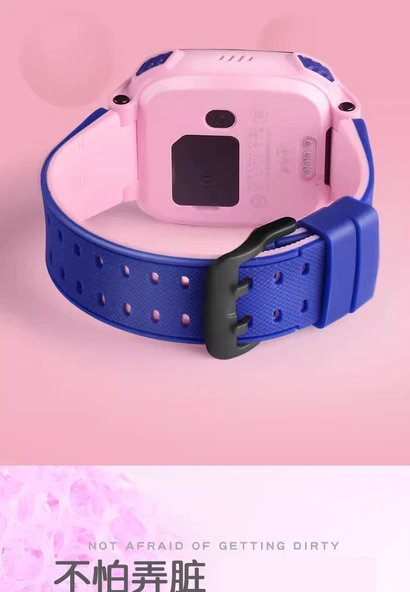 Little Genius Z5/Z5A/Z5Q Mavi ve Yeşil Tam Set Akıllı Saat Kordonu - 10