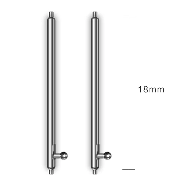 Xiaomi 7Pro 18mm Hızlı Çıkarılabilir Ham Uçlu Saat Kordonu (2'li Paket)