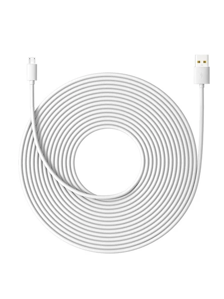 0.5 Metre Android USB Şarj ve Data Kablosu - İki Siyah Hat - 6