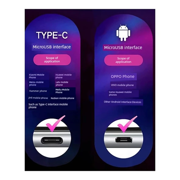 Type-C USB 3.0 OTG Adaptör - Yüksek Hızlı - Siyah Renk - 2'li Paket - 5