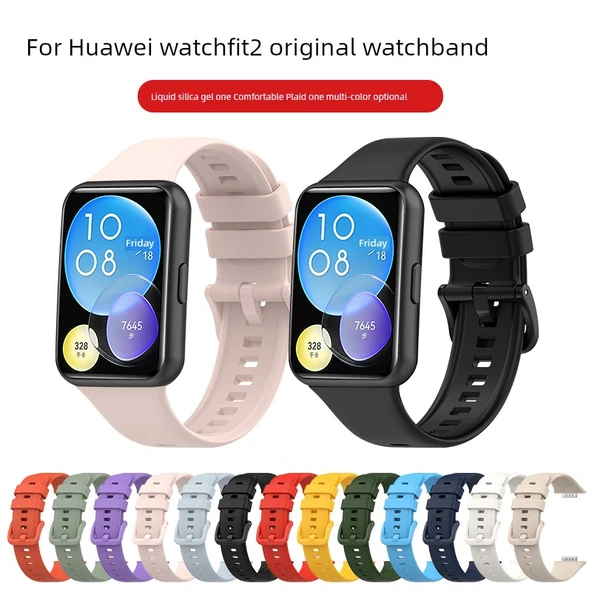 Huawei Fit2 Uyumlu Silikon Kordon - Ada Mavisi - 2