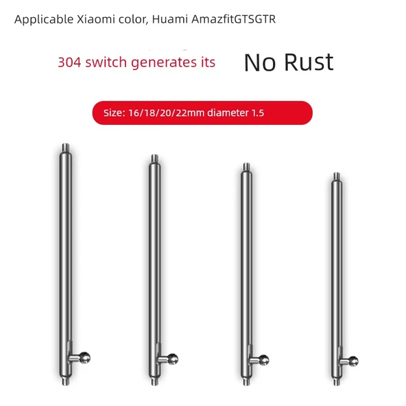 Xiaomi 7Pro 18mm Hızlı Çıkarılabilir Ham Uçlu Saat Kordonu (2'li Paket) - 2