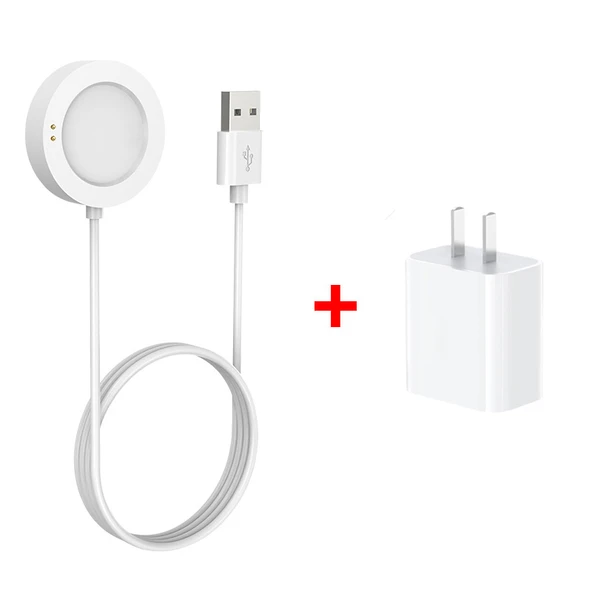 Xiaomi Watch S4 Beyaz Şarj Aleti + Şarj Başlığı
