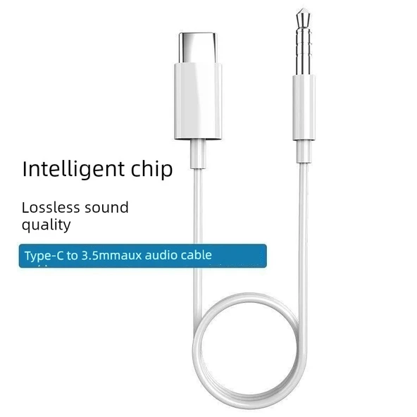 Çift Taraflı 3.5mm Erkek - Erkek Ses Kablosu - 1 Metre - Tekli Paket - 3
