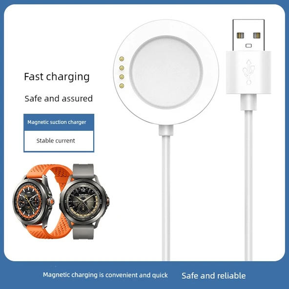 Xiaomi Watch S4 Sport Beyaz Şarj Aleti