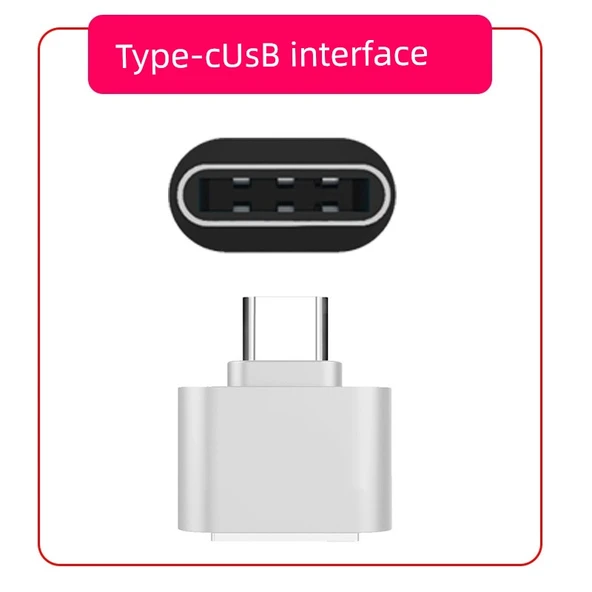 Type-C - USB OTG Adaptör - Android Uyumlu