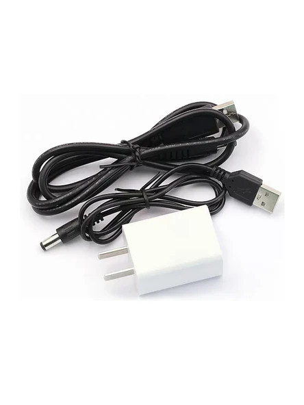 USB - DC 5.5 x 2.5mm Güç Kablosu 5A - 1 Metre - Bakır - 2