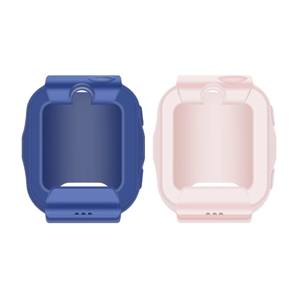 Huawei Kids Watch 4X Pembe Silikon Koruyucu Kılıf - 6