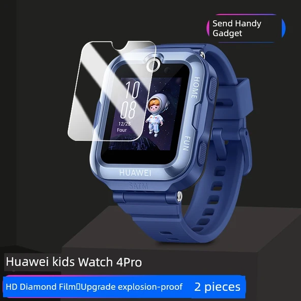 Huawei Çocuk Saati 4Pro Ekran Koruyucu - Temperli Cam - 2 Adet