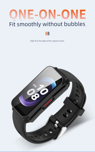 Keep Bracelet B3 Uyumlu - Siyah Tam Koruma Kılıf - 11