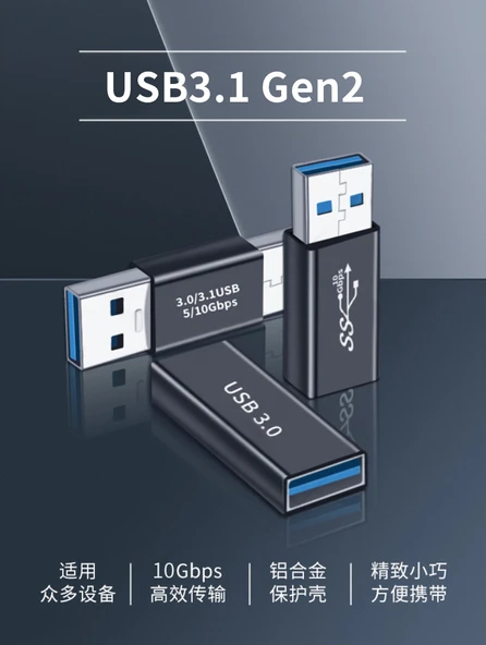 USB 3.0 Uzatma Kablosu - 1m Erkek - Dişi - Resim 7