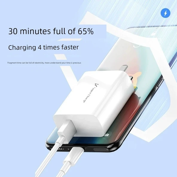 Vivo iQOO Pad 44W Şarj Aleti - Başlık + 2m Kablo - 4