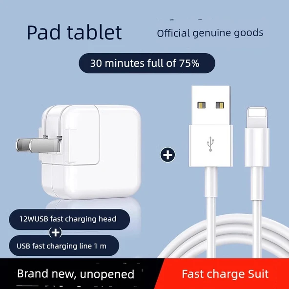 iPad Hızlı Şarj Aleti + 1.0m Kablo