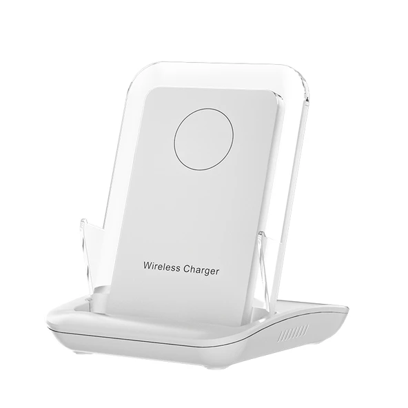 Huawei Mate60 Pro Şeffaf Kablosuz Şarj Aleti - 65W Süper Hızlı Şarj - Manyetik Başlık - A9299 - 5