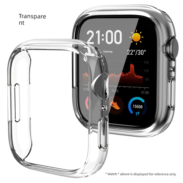Apple Watch 4/5/6 SE 40mm Şeffaf Yumuşak Kılıf