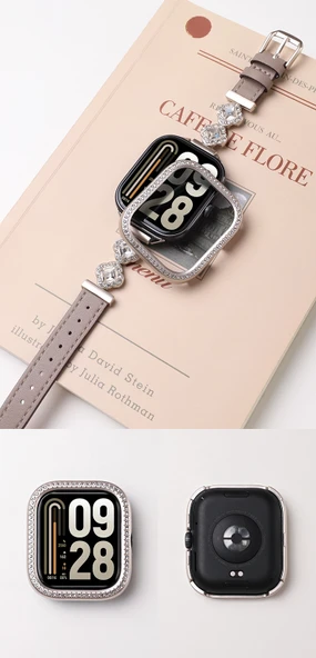 Redmi Watch 5 Elmas Desenli Yıldız Işığı Koruyucu Kılıf - 8
