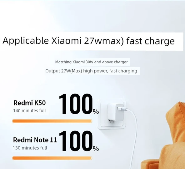 Type-C Android Şarj ve Data Kablosu 18W - 1 Metre - Sakin Siyah - Apple/Android Uyumlu - 11