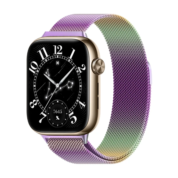 Glory Watch 5 Uyumlu Milanese Manyetik Renkli Kordon