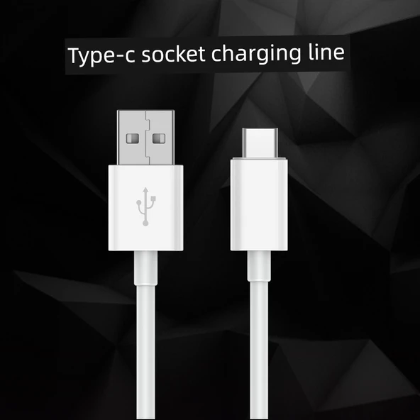 Type-C Jack Bluetooth Kulaklık Şarj Kablosu - 3m
