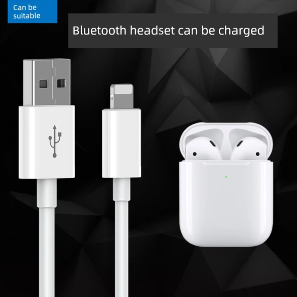 Apple Jack Bluetooth Kulaklık Şarj Kablosu - 0.25m - 2
