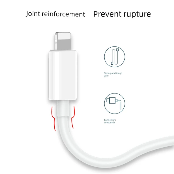 Android Jack Bluetooth Kulaklık Şarj Kablosu - 1m - 6