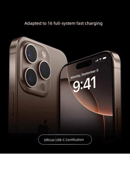 The First Guard 45W USB-C - USB-C Hızlı Şarj Kablosu - 1.0 Metre (8-14 Serisi) - 7