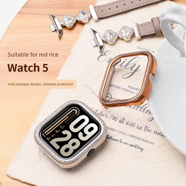Redmi Watch 5 Yarım Yıldız Işığı Renkli Koruyucu Kılıf - 2