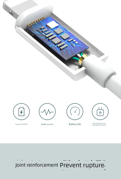 Android Jack Bluetooth Kulaklık Şarj Kablosu - 1m - 9