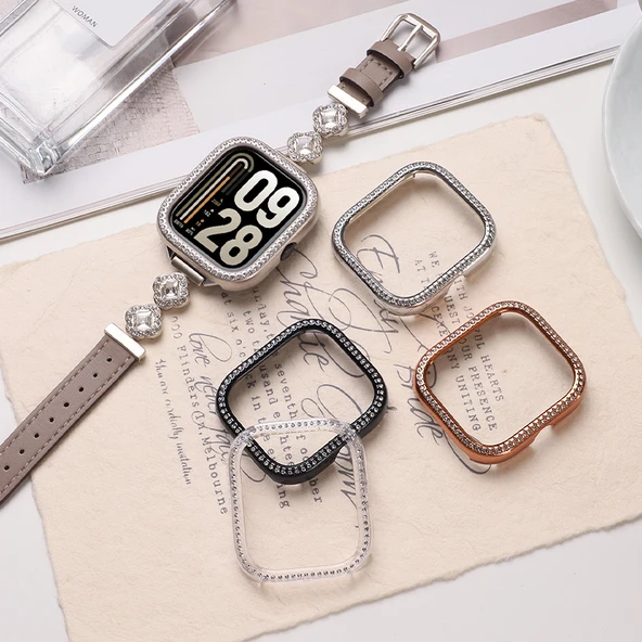 Redmi Watch 5 Elmas Desenli Yıldız Işığı Koruyucu Kılıf - 3
