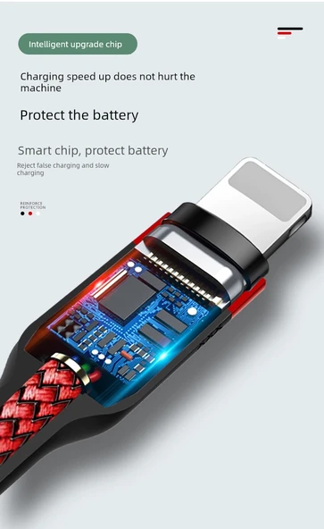 20W PD Hızlı Şarj Başlıklı Apple Lightning Kablosu [3C Sertifikalı] - 9
