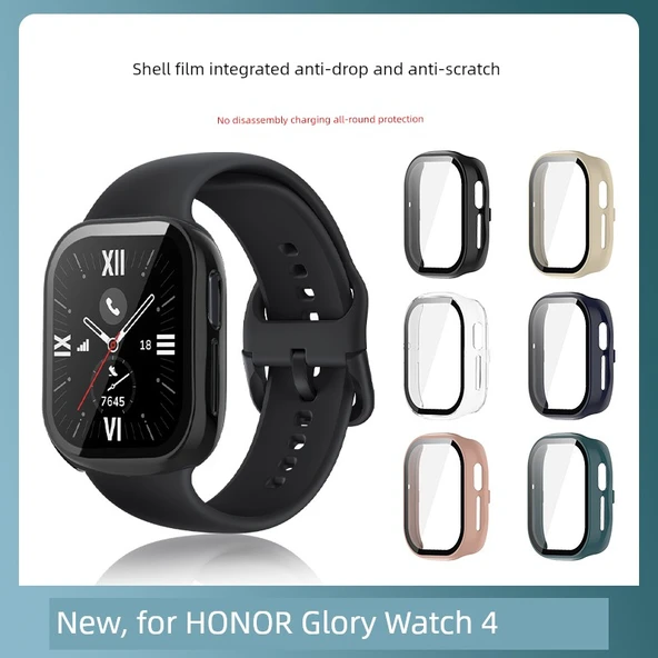 Honor Watch 4 Siyah Tam Kaplayan Koruyucu Kılıf - 2