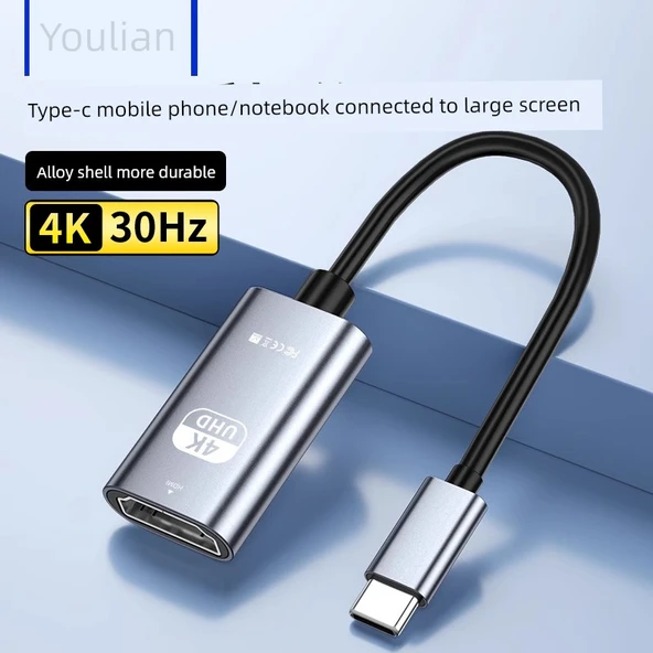 HDMI - TV Genişletme Adaptörü - Alaşım - 4K 30Hz