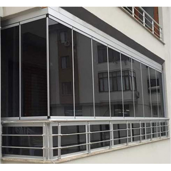 Carub Cam Filmi 50Cmx 6M Koyu Siyah Oto Balkon Ev Ofis Cam Filmi - 6