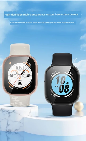 Honor Watch 4 Siyah Tam Kaplayan Koruyucu Kılıf - 11