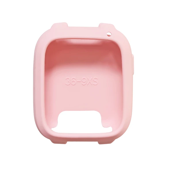 360 9XS/9XSP Çocuk Akıllı Saat Silikon Koruyucu Kılıf - Pembe